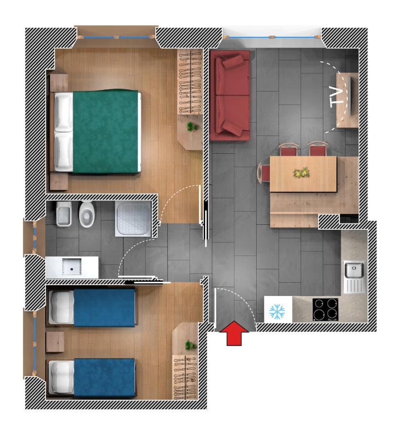 Casa Giusto Lejlighed Livigno Eksteriør billede